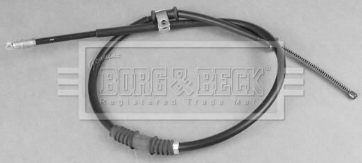 Borg & Beck BKB2093 - Трос, гальмівна система avtolavka.club