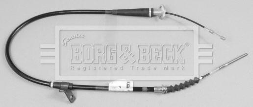 Borg & Beck BKB2142 - Трос, гальмівна система avtolavka.club