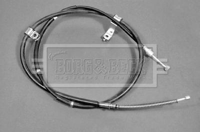 Borg & Beck BKB2102 - Трос, гальмівна система avtolavka.club