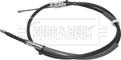Borg & Beck BKB2898 - Трос, гальмівна система avtolavka.club