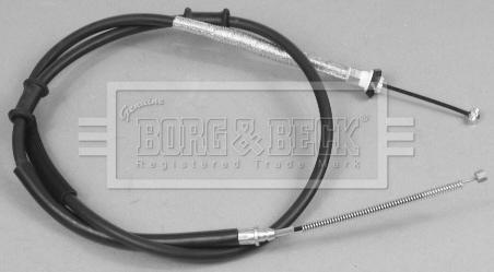 Borg & Beck BKB2861 - Трос, гальмівна система avtolavka.club