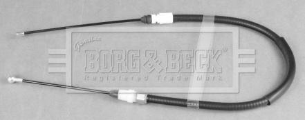 Borg & Beck BKB2880 - Трос, гальмівна система avtolavka.club
