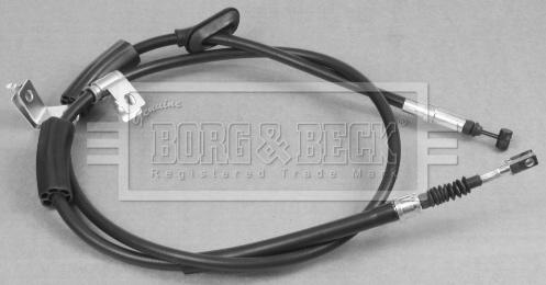 Borg & Beck BKB2822 - Трос, гальмівна система avtolavka.club