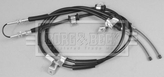 Borg & Beck BKB2399 - Трос, гальмівна система avtolavka.club