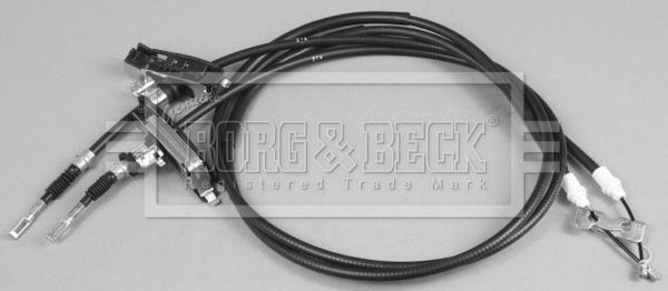 Borg & Beck BKB2318 - Трос, гальмівна система avtolavka.club