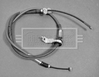 Borg & Beck BKB2253 - Трос, гальмівна система avtolavka.club