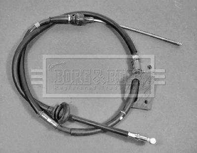 Borg & Beck BKB2212 - Трос, гальмівна система avtolavka.club