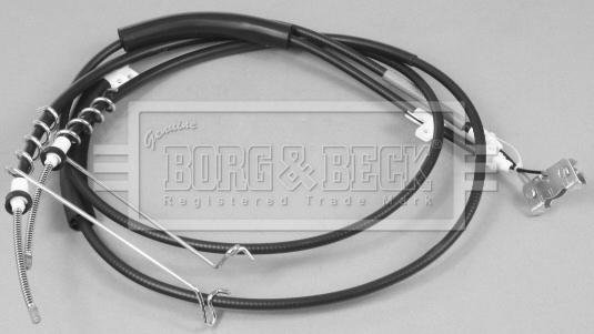 Borg & Beck BKB2754 - Трос, гальмівна система avtolavka.club