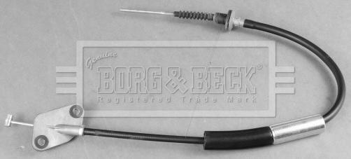 Borg & Beck BKC2034 - Трос, управління зчепленням avtolavka.club