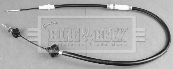 Borg & Beck BKC2038 - Трос, управління зчепленням avtolavka.club