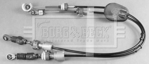 Borg & Beck BKG1115 - Трос, ступінчаста коробка передач avtolavka.club