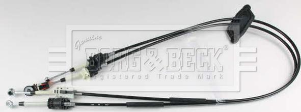 Borg & Beck BKG1206 - Трос, ступінчаста коробка передач avtolavka.club