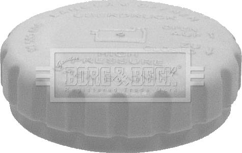 Borg & Beck BRC68 - Кришка, резервуар охолоджуючої рідини avtolavka.club