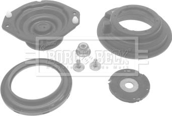 Borg & Beck BSM5082 - Опора стійки амортизатора, подушка avtolavka.club