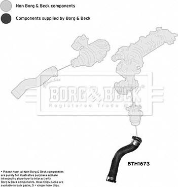 Borg & Beck BTH1673 - Трубка нагнітається повітря avtolavka.club