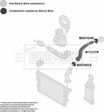 Borg & Beck BTH1379 - Трубка нагнітається повітря avtolavka.club