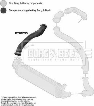 Borg & Beck BTH1295 - Трубка нагнітається повітря avtolavka.club