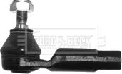 Borg & Beck BTR4937 - Наконечник рульової тяги, кульовий шарнір avtolavka.club