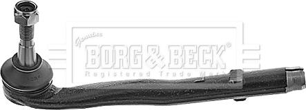 Borg & Beck BTR4580 - Наконечник рульової тяги, кульовий шарнір avtolavka.club