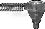 Borg & Beck BTR4382 - Наконечник рульової тяги, кульовий шарнір avtolavka.club