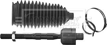 Borg & Beck BTR5094K - Наконечник рульової тяги, кульовий шарнір avtolavka.club