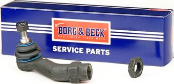 Borg & Beck BTR5366 - Наконечник рульової тяги, кульовий шарнір avtolavka.club