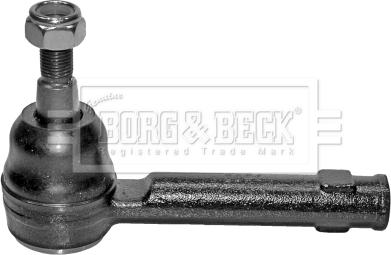 Borg & Beck BTR5287 - Наконечник рульової тяги, кульовий шарнір avtolavka.club