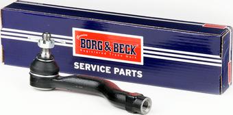 Borg & Beck BTR6166 - Наконечник рульової тяги, кульовий шарнір avtolavka.club