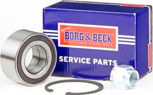 Borg & Beck BWK928 - Комплект підшипника маточини колеса avtolavka.club