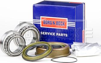 Borg & Beck BWK617 - Комплект підшипника маточини колеса avtolavka.club