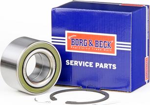 Borg & Beck BWK670 - Комплект підшипника маточини колеса avtolavka.club