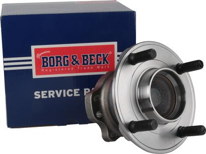 Borg & Beck BWK1604 - Комплект підшипника маточини колеса avtolavka.club