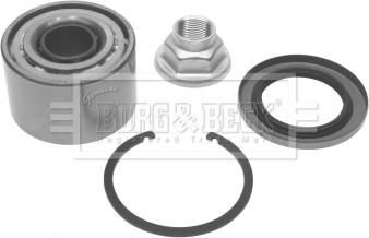 Borg & Beck BWK1034 - Комплект підшипника маточини колеса avtolavka.club