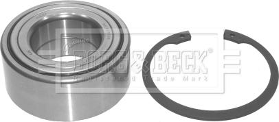 Borg & Beck BWK1027 - Комплект підшипника маточини колеса avtolavka.club