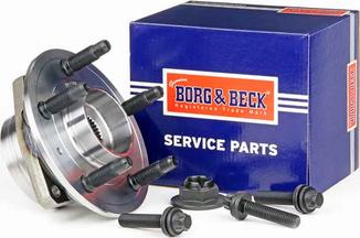 Borg & Beck BWK1165 - Комплект підшипника маточини колеса avtolavka.club