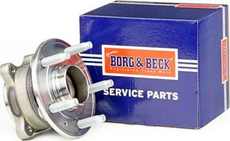 Borg & Beck BWK1240 - Комплект підшипника маточини колеса avtolavka.club