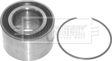 Borg & Beck BWK125 - Комплект підшипника маточини колеса avtolavka.club