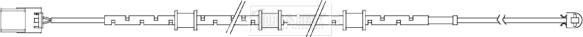 Borg & Beck BWL3088 - Сигналізатор, знос гальмівних колодок avtolavka.club