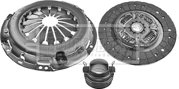 Borg & Beck HK6016 - Комплект зчеплення avtolavka.club