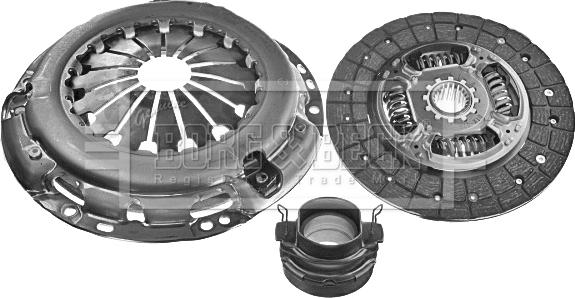 Borg & Beck HK6386 - Комплект зчеплення avtolavka.club