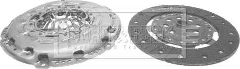 Borg & Beck HK2406 - Комплект зчеплення avtolavka.club