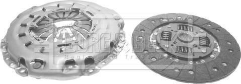 Borg & Beck HK2416 - Комплект зчеплення avtolavka.club