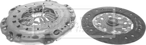 Borg & Beck HK2596 - Комплект зчеплення avtolavka.club