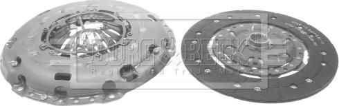 Borg & Beck HK2543 - Комплект зчеплення avtolavka.club