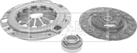 Borg & Beck HK2190 - Комплект зчеплення avtolavka.club