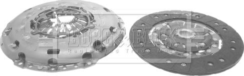Borg & Beck HK2312 - Комплект зчеплення avtolavka.club