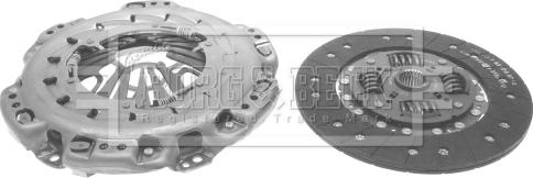 Borg & Beck HK2296 - Комплект зчеплення avtolavka.club