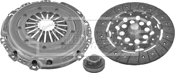 Borg & Beck HK2255 - Комплект зчеплення avtolavka.club