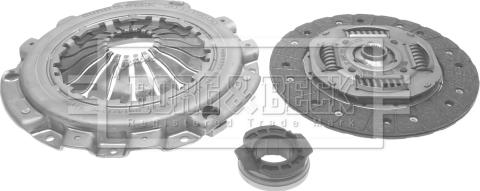 Borg & Beck HK7849 - Комплект зчеплення avtolavka.club