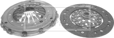 Borg & Beck HK7333 - Комплект зчеплення avtolavka.club